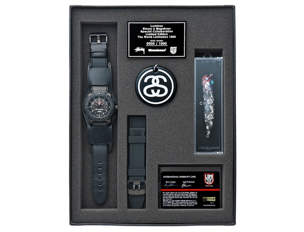 Stussy & Luminox & Megabass Limited Edition Pack