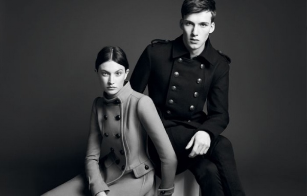 Johnny George for Burberry Black Label Fall 2011 Campaign