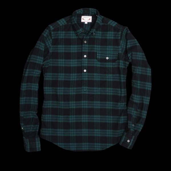 GANT by Michael Bastian Black Watch Pullover Button Down