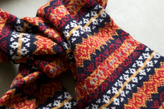 Howlin' by Morrison Fair Isle Scarf