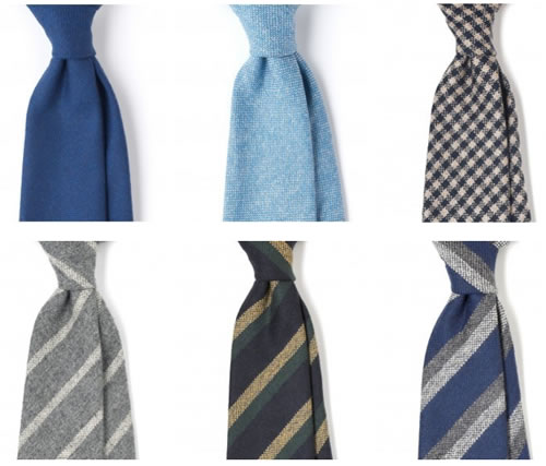 Drakes London Cashmere Neckties
