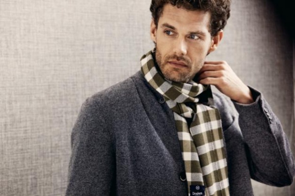Drakes London x Monocle Gingham Scarf