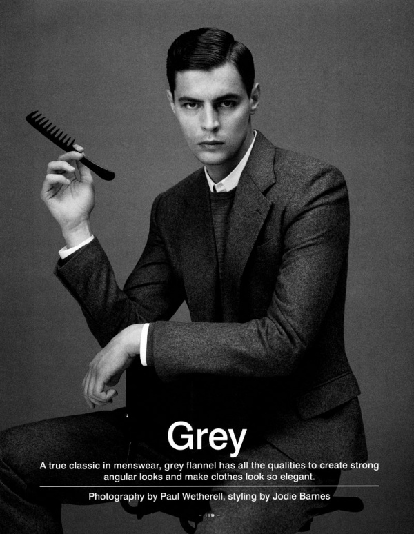 EDITORIAL: Fantastic Man 'Grey' Autumn/Winter 2011 Issue