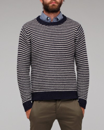 Shades of Grey Naval Winter Sweater