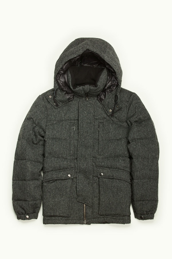 Wings + Horns Wool Blend Down Jacket
