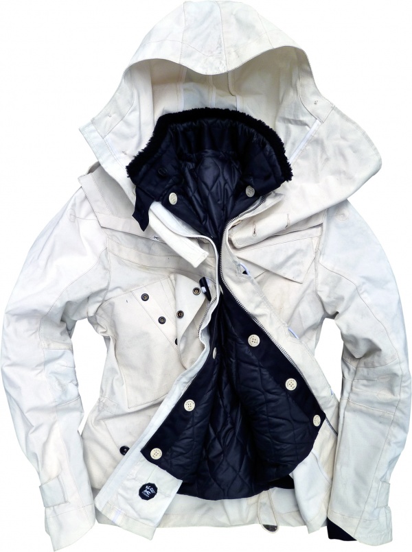 DENHAM Super White Jacket