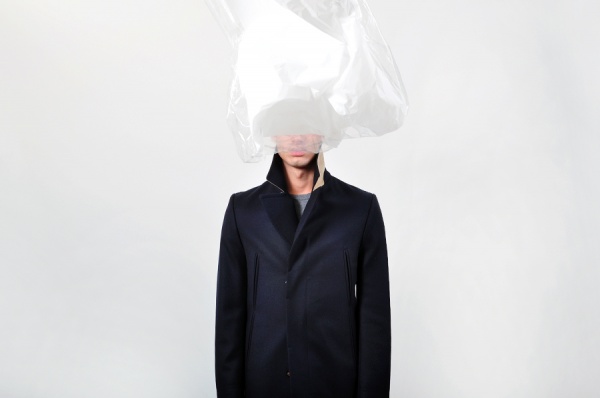 Martin Margiela 14 Contrast Collar Pea Coat