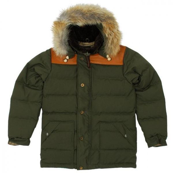Nigel Cabourn Short Down Filled Puffer Jacket