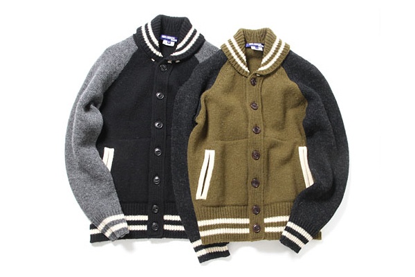 Comme des Garcons Junya Watanabe MAN Fall/Winter 2011 Wool Knit Stadium Jumper