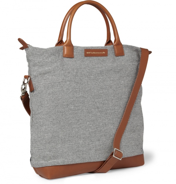 WANT Les Essentiels de la Vie 'O'Hare Woven-Cotton Tote'