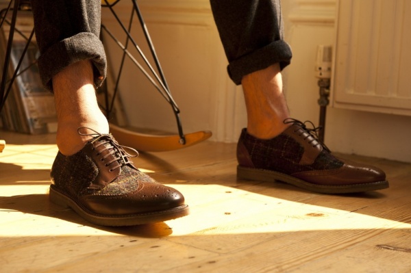 H by Hudson x Dashing Tweeds Footwear