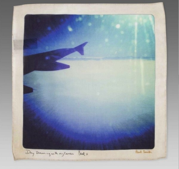 Paul Smith Smithstatmatic Flight Print Handkerchief