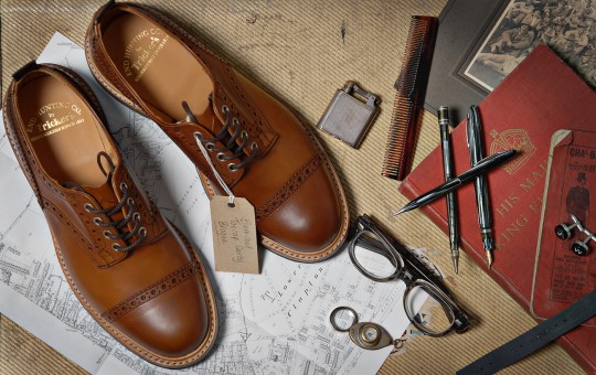 Tricker’s End Clothing Burnished Toe Cap Shoe & Boot