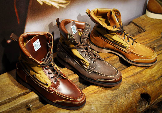 Sebago x Filson x Woolrich Fall/Winter 2012 Boots