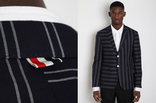 Thom Browne Mixed Stripe Blazer Spring/Summer 2012