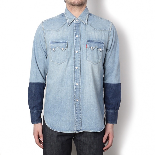 Levi's Vintage Clothing 'Customized Sawtooth Denim Shirt'