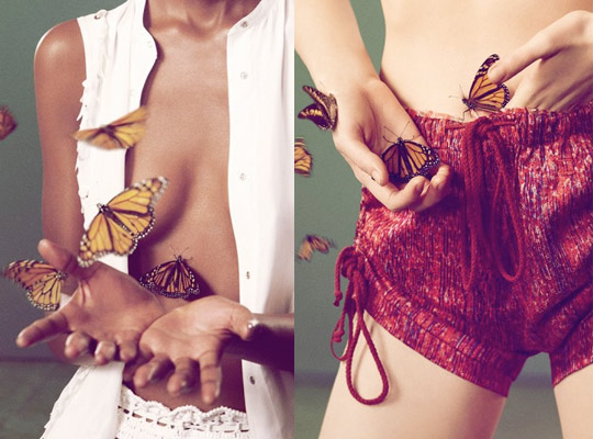 Video: EDUN Butterly Campaign by Ryan McGinley