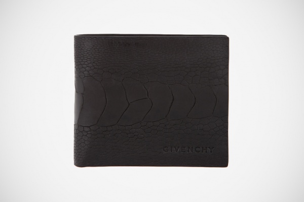 Givenchy Spring/Summer 2012 Black Ostrich Wallet