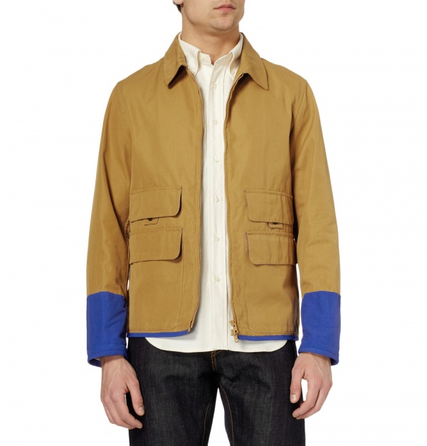 Marni Contrast-Trim Cotton-Blend Canvas Jacket