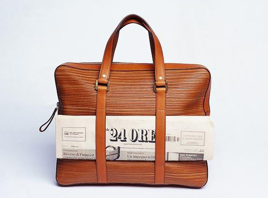 Delavux Newspaper Bag for Monocle