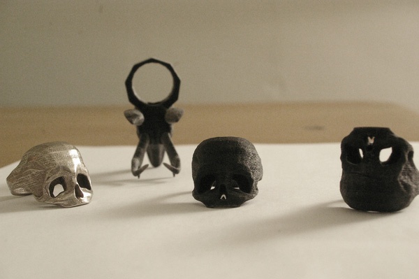 Duann Scott 'Bits to Atoms' Printed Rings