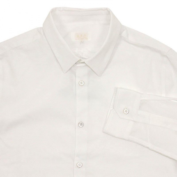 A.P.C. White Oxford Shirt