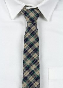 A3 Blue Plaid Tie by Blackbird