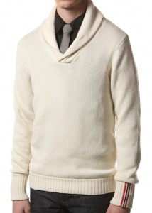 Amundsen Pioneer Shawl Neck Sweater