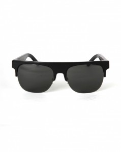 Retro Super Future 'Andrea' Black Sunglasses