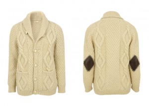 Aran Natural Cardigan by Folk