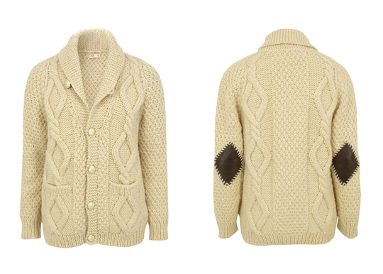 Aran Natural Cardigan by Folk