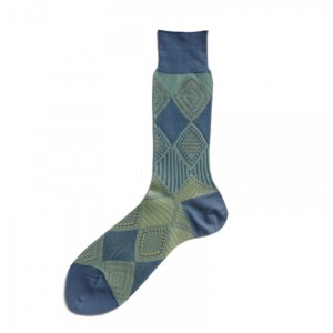 Ayame Blue Trump Card Socks