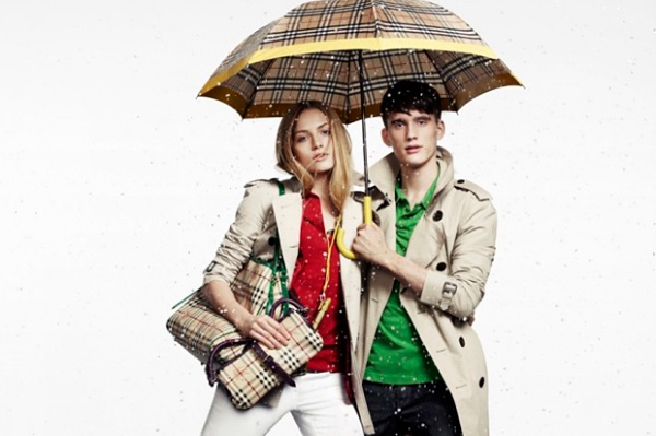 Burberry's 'April Showers' Collection