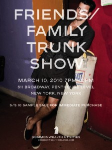 Commonwealth Utilities SS10 Sample Sale