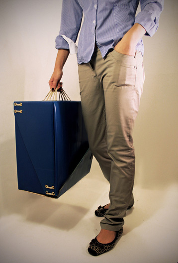 Chiara Goose ‘Cardboard Luggage’