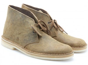 Clarks Teak Destroyed Desert Boot