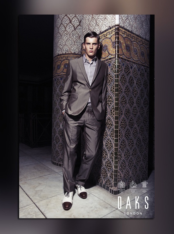 Daks Spring 2010 Campaign Featuring William Eustace