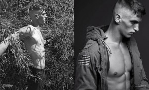 ‘Double Vision’ by Hedi Slimane in VMAN 20