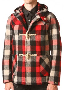 Fidelity Short Plaid Duffel Coat