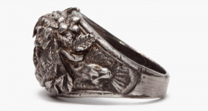 Flower College Ring by Robert Geller