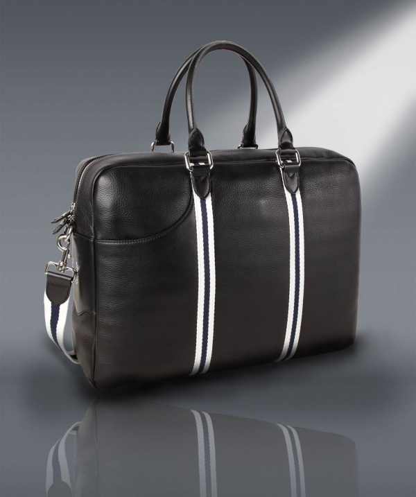 Fred Perry Laurel Leather Overnight Bag