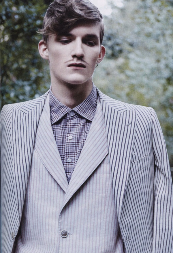 GQ Style Germany Editorial Featuring Charlie Westerberg By Julian Broad