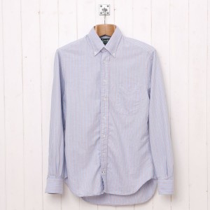 Gitman Bros. Button Down Long Sleeve Blue Oxford Shirt