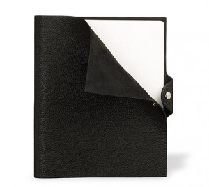 Hermes Leather Notebook & Sleeve