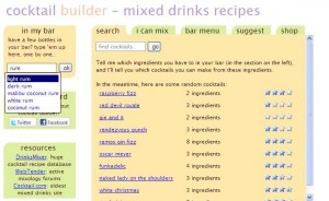 Interfacing – Cocktail Builder