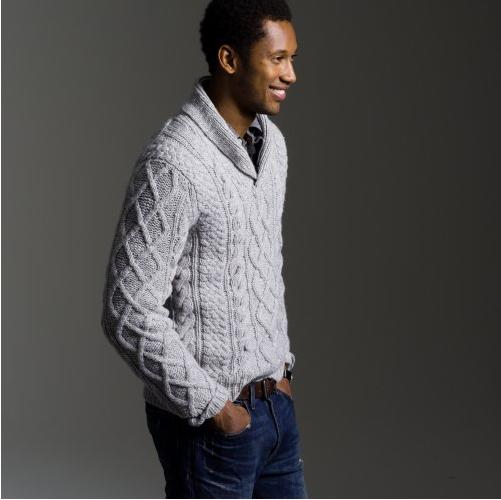 J. Crew Coastal Cable Pullover