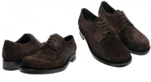 Jil Sander Suede Derby Shoe