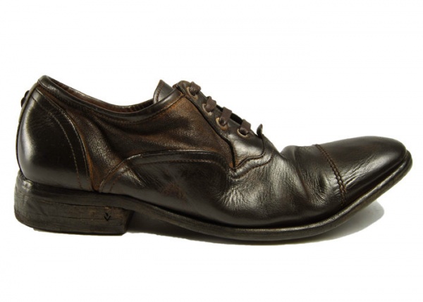 John Varvatos Canvas & Leather Oxfords
