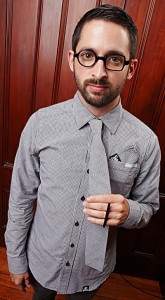 Johnny Cupcakes Cut-and-Sew Dress Shirt Set