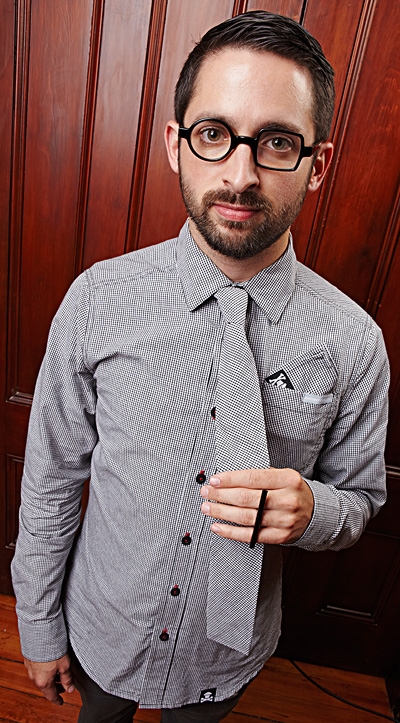 Johnny Cupcakes Cut-and-Sew Dress Shirt Set